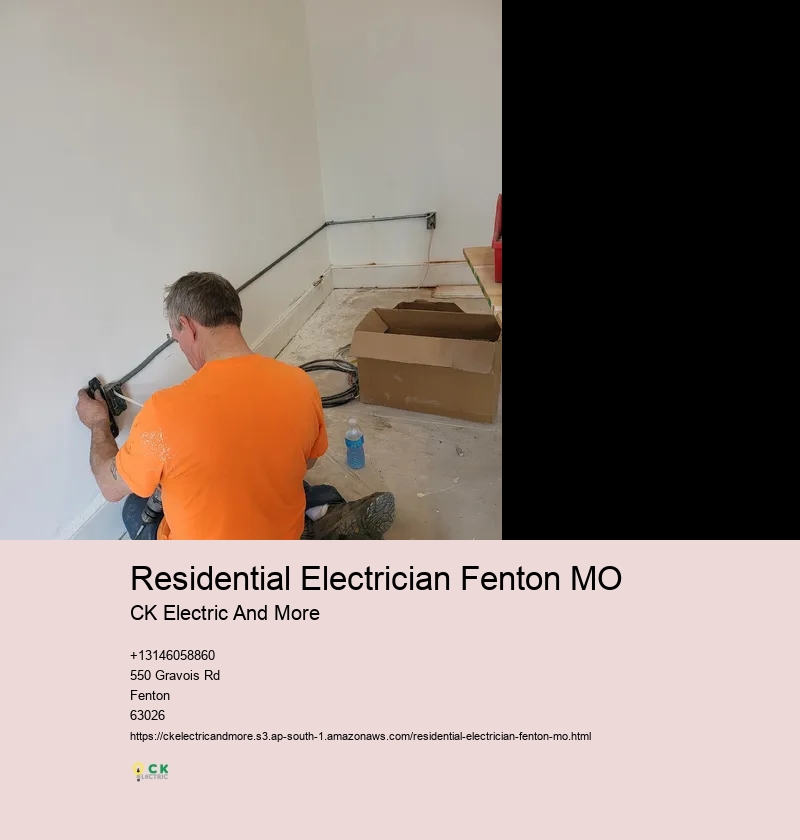 Residential Electrician Fenton MO